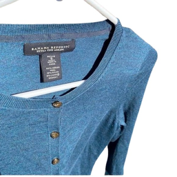 Cardigan Extra Fine Merino Banana Republic - Picture 6 of 6